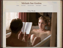 Tablet Screenshot of melindasuegordon.com